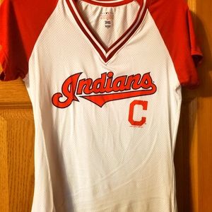 Woman's cleveland Indians shirt